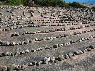 stone labyrinth of Bla Jungfrun - folktale inspired story ideas
