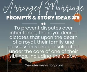 arranged marriage prompts