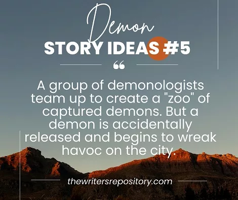 demon story ideas and writing prompts
