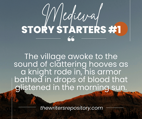 medieval story starters