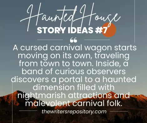 haunted house story ideas