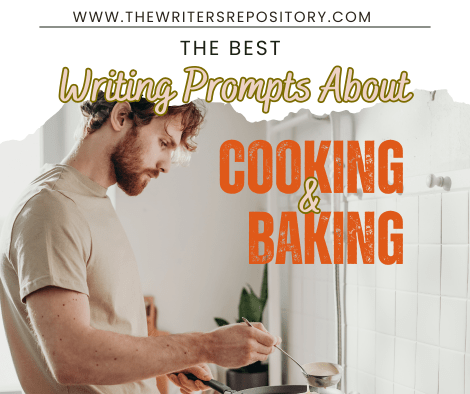 writing prompts about cooking baking